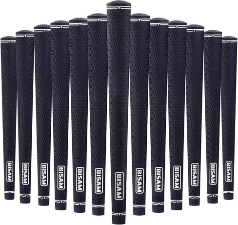 BISAM Ⅰ Midsize Golf Grips (13 Pcs) Set, 360 Golf Club Grips, Non-Slip Performance in All Weather Conditions in Saudi Arabia