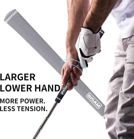 BISAM Ⅰ Midsize Golf Grips (13 Pcs) Set, 360 Golf Club Grips, Non-Slip Performance in All Weather Conditions in Saudi Arabia