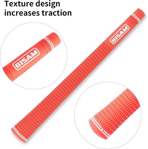 BISAM Ⅰ Midsize Golf Grips (13 Pcs) Set, 360 Golf Club Grips, Non-Slip Performance in All Weather Conditions in Saudi Arabia