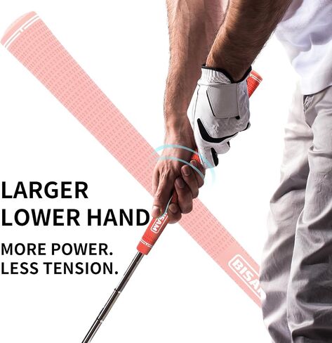BISAM Ⅰ Midsize Golf Grips (13 Pcs) Set, 360 Golf Club Grips, Non-Slip Performance in All Weather Conditions in Saudi Arabia