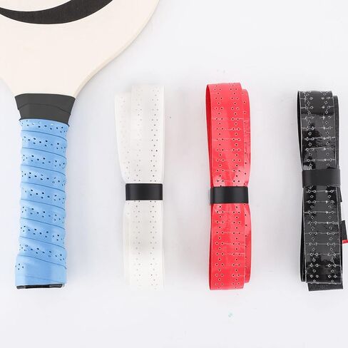 SAVITA 4pcs Pickleball Paddle Grip Tape, Pickleball Racket Tape Tennis Racket Grip Tape Moisture Wicking Comfortable Replacement Grip Tape Handle Wrap for Pickle Ball Paddle Badminton in Saudi Arabia