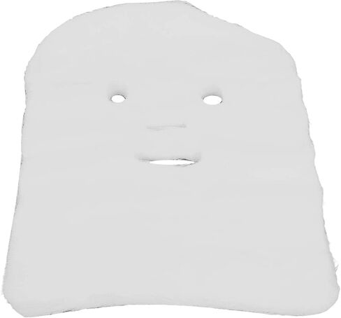100 Pieces Sheet Masks Face, Face Masks Care Face Masks Set Disposable Gauze Face Mask Strong Water Absorption Disposable Face Mask Sheets with Brush for Home in Saudi Arabia
