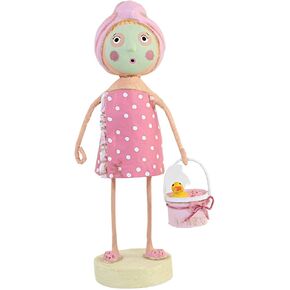 Lori Mitchell Spa Day Polyresin Mother's Day Facial Birthday - One Figurine Inches - 15516 - Pink