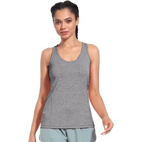 Women's Racerback Tank Tops Workout Tops for Women Running Yoga Tank Tops for Women Athletic Gym Clothes Loose Fit