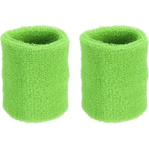 PATIKIL Sports Wristband Athletic Terry Cloth Absorbent Wrist Sweatband for Tennis Basketball Working Out Running