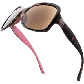VITENZI Full Reader Sunglasses for Women Tinted Reading Sun Glasses with Built In Full Readers, Ferrara