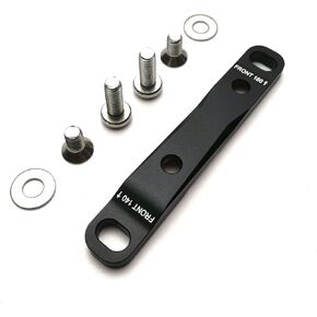 disc Brake Adapter (Front Adapter is Reversible for use with Either 140mm or 160mm rotors) for SRAM