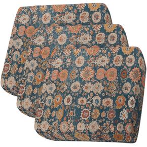 أغطية وسائد أريكة قابلة للتمدد بطبعة زهور زرقاء، غطاء منزلق للأريكة على شكل مقطع/فردي/L/T، غطاء منزلق للأثاث بقاعدة مرنة، أنماط زخرفية لبيت المزرعة بوهو مقاس S 3 أجهزة كمبيوتر in Kuwait