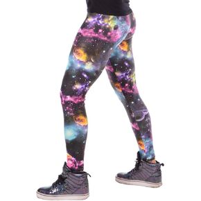 / Funstigators Festival Clothing: Colorful Space Meggings - Made in USA