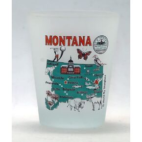 Montana US States Series Collection Shot Glass