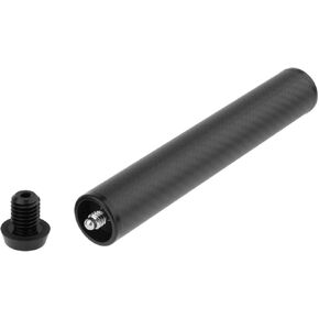 Billiard Pool Cue Extensions, Billiards Pole Accessories, Professional with Pool Cue Extend Tube, Carbon Fiber, Black