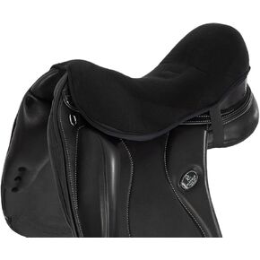 Acavallo Ortho Coccyx Gel in Dri-Lex Seat Saver - Dressage, Medium, Black