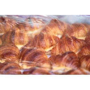 Aluf Plastics 0.75 MIL Clear Bun Pan Cover Poly Bags - 21" x 6" x 35" - Pack of 200 - For Pastry, Bakery, & Grocery
