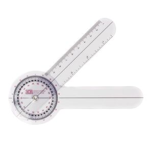 Ever Ready First Aid Plastic 6" Goniometer 360 Degree ISOM