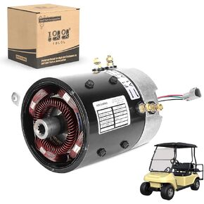 10L0L Golf Cart KDS Electric Motor DC 48V 3.7KW for 2001+ Club Car DS & Precedent Models W/IQ/i2 System GE Advanced Motor ZQS48-3.7-T-GN OEM# 102240102 103572501