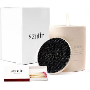Scented Candle Boost desire, Increases libido creates mood for couples to cuddle shows love passion evokes sensuality increases love life quality Jeans Fragrances Stress relief in Saudi Arabia