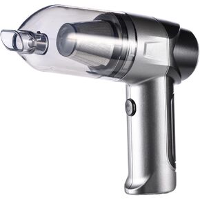 Rechargebale Vacuum Cleaner, Car Vacuum Cordless Rechargeable,Lightweight Mini Portable Rechargeable Vacuum Cleaner with Multipurpose Nozzles,for Home and Car
