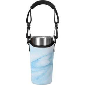 Beautyflier Neoprene 20 oz Tumbler Carrier Holder Pouch for Stainless Steel Insulated Tumblers with Detachable Carrying Handle