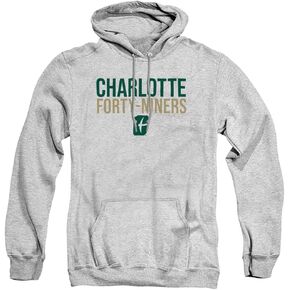 LOGOVISION University of North Carolina at Charlotte Official Stacked Unisex Adult Pull-Over Hoodie