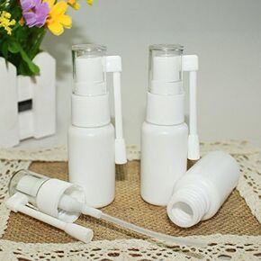 Airgoesin 10pcs Mist Spray Bottle Throat, Nasal, Tonsil Stone, Oral Care Mist Atomizer Empty Bottle for Cleaning, Healing, Traveling or Perfume 20ml