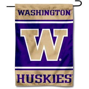 Washington Huskies Garden Flag