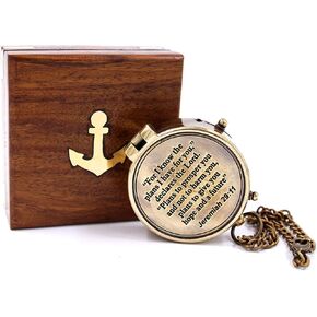 for I Know The Plans I Have for You Engraved Compass, Jeremiah 29 11, Baptism Gifts, Best Easter, Birthday, Mothers Day, Fathers Day, Graduation Gift, Wedding Gifts.