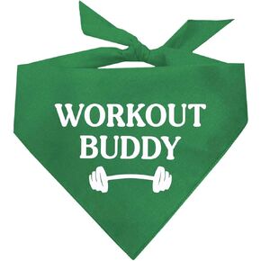 Workout Buddy Dog Bandana (Black, XS 1095)