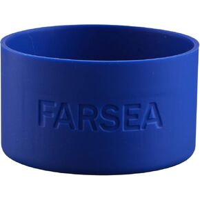 Farsea Protective Silicone Boot for 12oz - 40oz Stainless Steel Insulated Water Bottles, Anti-Slip Sleeve Cover, Bottom Boot