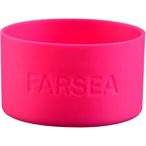 Farsea Protective Silicone Boot for 12oz - 40oz Stainless Steel Insulated Water Bottles, Anti-Slip Sleeve Cover, Bottom Boot in Kuwait