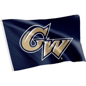 Desert Cactus The George Washington University Flag GW Flag Banners 100% Polyester Indoor Outdoor 3x5 feet Flags (Style 1)