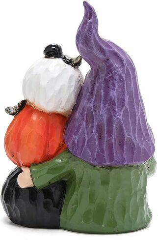 Hodao Halloween Gnome Pumpkin Exquisite Fall Swedish Elf Dwarf Figurines-Table Gnomes Pumpkin Decorations for Indoor Home Decor-Perfect Addition to Your Halloween Decor (Color 1) in Saudi Arabia
