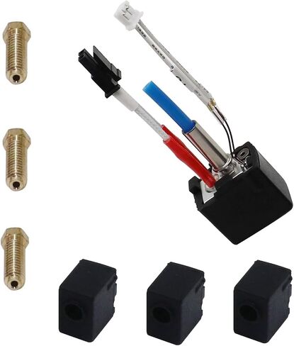 Hot End Kit 3D Printer Hot End Kit Comes with 3 Nozzles and 3 Printer Silicone Sleeves Hotend Hot End Print Head Extruder Kit,for Anycubic Kobra 2, Kobra 2 Neo, Kobra 2 Pro, Kobra 2 Plus, Kobra 2 Max in Saudi Arabia