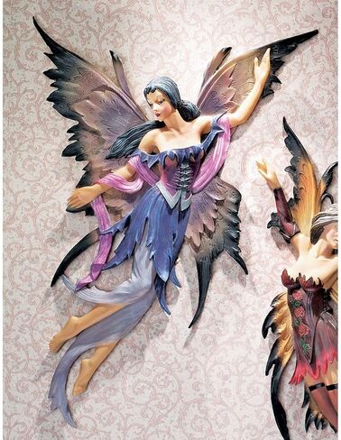 Design Toscano CL4919-Parent Fairies of the Enchanted Grove Rowan Wall Sculpture,Full Color in Saudi Arabia