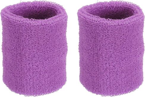 PATIKIL Sports Wristband Athletic Terry Cloth Absorbent Wrist Sweatband for Tennis Basketball Working Out Running in Saudi Arabia