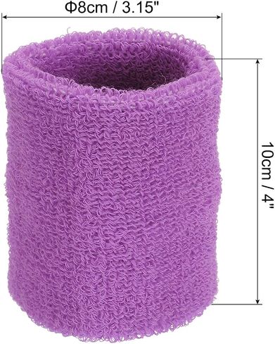 PATIKIL Sports Wristband Athletic Terry Cloth Absorbent Wrist Sweatband for Tennis Basketball Working Out Running in Saudi Arabia