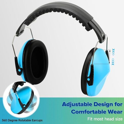 3 Pack Noise Canceling Headphones for Kids, Kids Ear Protection Earmuffs for Autism, Toddler, Children, Noise Cancelling Sound Proof Earmuffs/Headphones for Concerts, Air Shows, Fireworks in Saudi Arabia