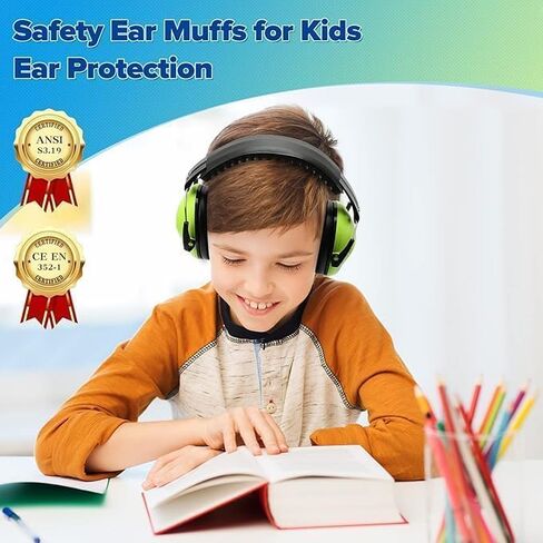 3 Pack Noise Canceling Headphones for Kids, Kids Ear Protection Earmuffs for Autism, Toddler, Children, Noise Cancelling Sound Proof Earmuffs/Headphones for Concerts, Air Shows, Fireworks in Saudi Arabia