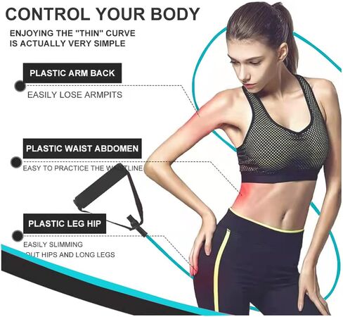 Resistance Bands with Handles,Single Resistance Bands,Exercise Bands Set,Workouts Bands for Physical Therapy,Strength Training for Women in Saudi Arabia
