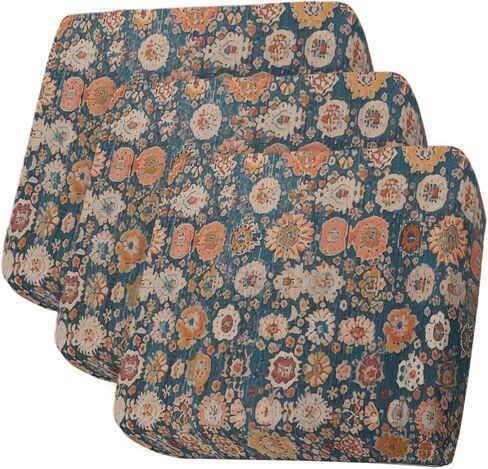 أغطية وسائد أريكة قابلة للتمدد بطبعة زهور زرقاء، غطاء منزلق للأريكة على شكل مقطع/فردي/L/T، غطاء منزلق للأثاث بقاعدة مرنة، أنماط زخرفية لبيت المزرعة بوهو مقاس S 3 أجهزة كمبيوتر in Kuwait