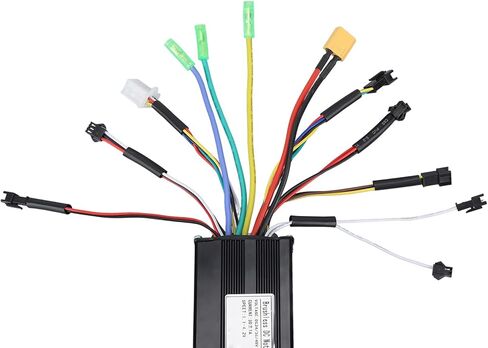 وحدة تحكم المحرك الكهربائي، وحدة تحكم محرك الدراجة الكهربائية، شاشة LCD، وحدة تحكم كهربائية 30 أمبير 3 أوضاع مع حقيبة وحدة تحكم لوحة UKC1 in Kuwait