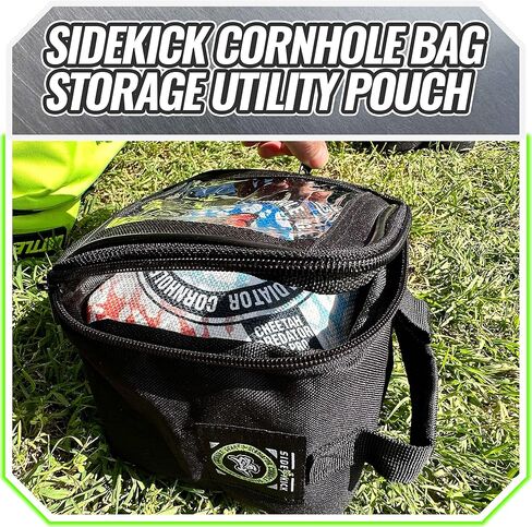 Gladiator Sidekick | Pro Cornhole Bag Carrying Case | Holds 4 Corn Hole Bags in Saudi Arabia