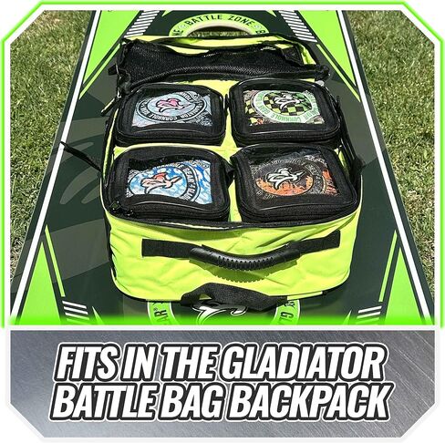 Gladiator Sidekick | Pro Cornhole Bag Carrying Case | Holds 4 Corn Hole Bags in Saudi Arabia
