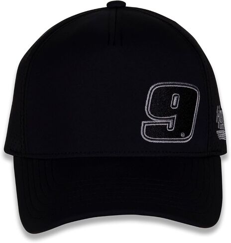 Chase Elliott #9 NASCAR 2024 Adult Tonal Number Delta Mesh Structured Front Black Hat in Saudi Arabia