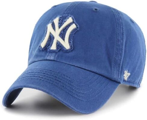 47 New York Yankees Hat Mens Womens Chasm Clean Up Adjustable Baseball Cap, Blazer Blue in Saudi Arabia