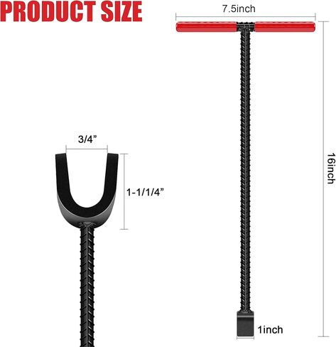 36 Inch Water Meter Key Wrench,Water Shut Off Tool,Enforced Steel T-Handle,4-Way Multi-Functional Utility Key,Shutoff Valve Tool (36 Inch) in Saudi Arabia