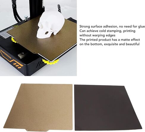 3D Printer Heatbed Hot Bed, 290x290mm Double Sided PEI Build Plate PEI Sheet, Hot Bed Replacement Accessory, for CREALITY for Ender 6 in Saudi Arabia