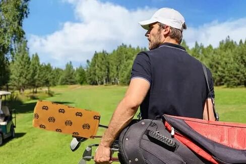 Bitcoin Golf Club Driver Headcover | Premium Barrel Style Headcovers | Fits Most Drivers in Saudi Arabia