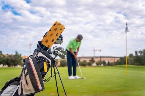 Bitcoin Golf Club Driver Headcover | Premium Barrel Style Headcovers | Fits Most Drivers in Saudi Arabia