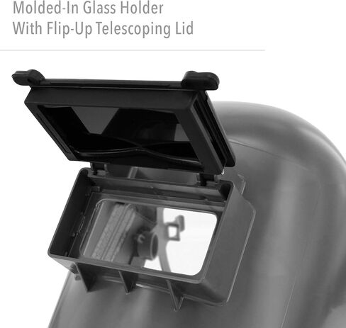 Fibre-Metal by Honeywell Tigerhood Classic Thermoplastic Welding Helmet, Gray (906GY) in Saudi Arabia