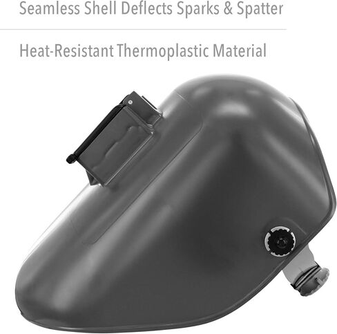 Fibre-Metal by Honeywell Tigerhood Classic Thermoplastic Welding Helmet, Gray (906GY) in Saudi Arabia